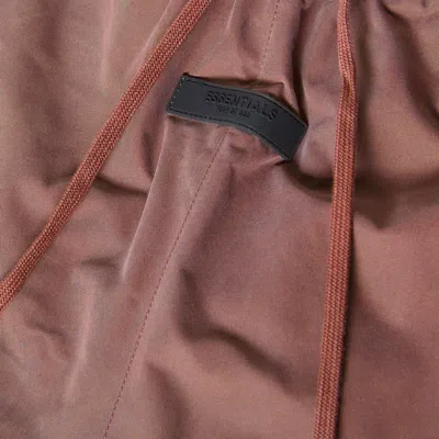 Essentials Drawstring Athletic Pants In Pink