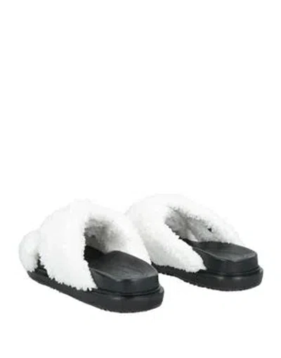 Marni Plain Colour Sandals In White