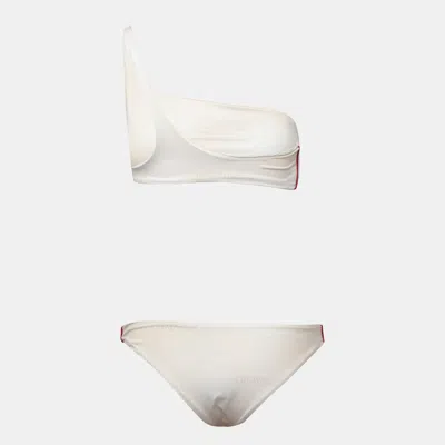 Off-white Bikini Set In White