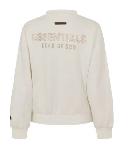 Essentials Logo Patch Sweatshirt In Neutral