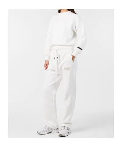 Essentials Logo Patch Sweatshirt In Neutral