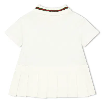 Gucci Mini Dress In White