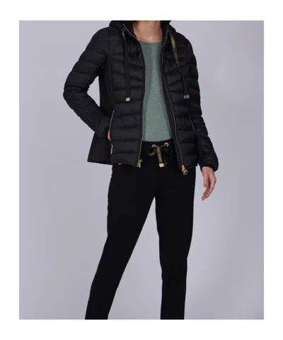 Barbour Grid Quilted Jacket In Black