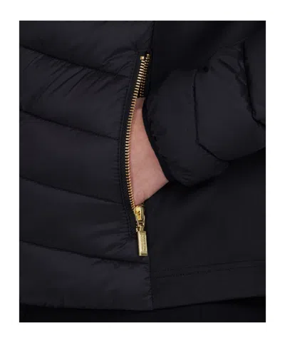 Barbour Grid Quilted Jacket In Black