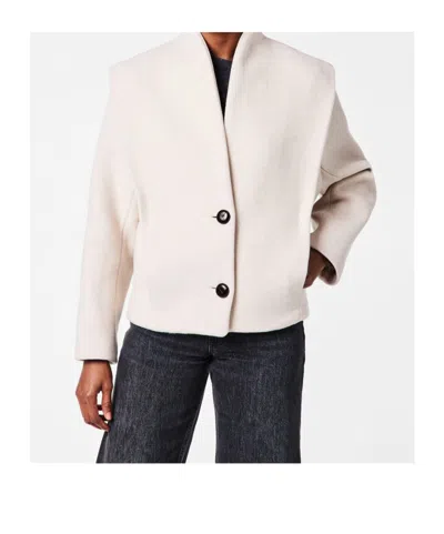 Isabel Marant Single-breasted Coat In Neutral