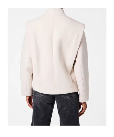 Isabel Marant Single-breasted Coat In Neutral