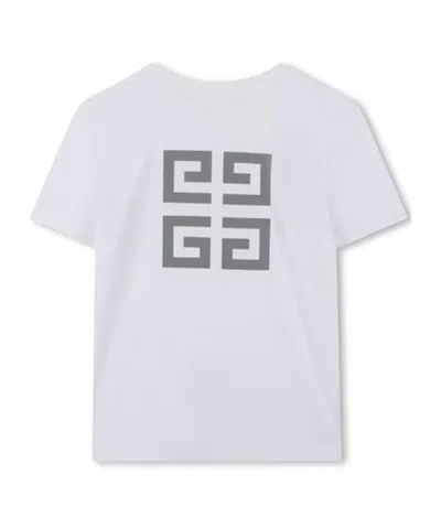 Givenchy Logo Crew Neck T-shirt In White