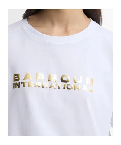 Barbour Printed T-shirt In White