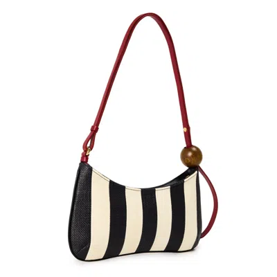Jacquemus Cowhide Pearl Decor Bag In Multi