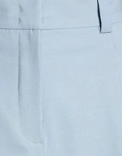 Maxco. Light Blue Draping Suit Trousers In Blue