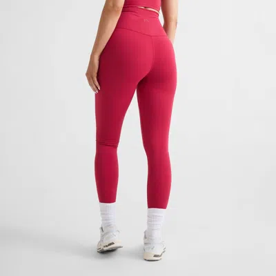 Varley Athletic Compression Leggings In Red