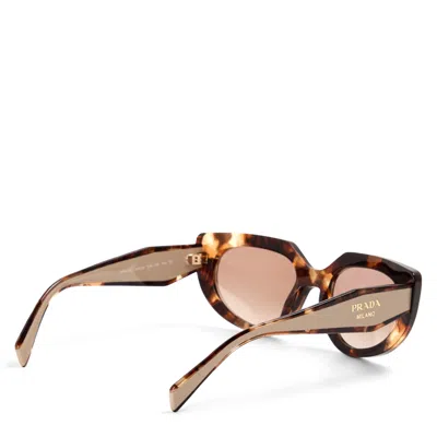 Prada Cat-eye Sunglasses In White