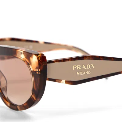 Prada Cat-eye Sunglasses In White