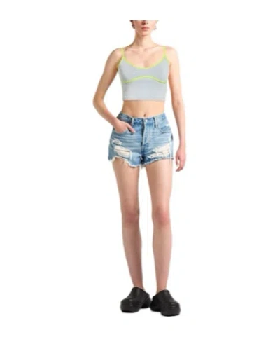 Diesel Short Vest In Gray
