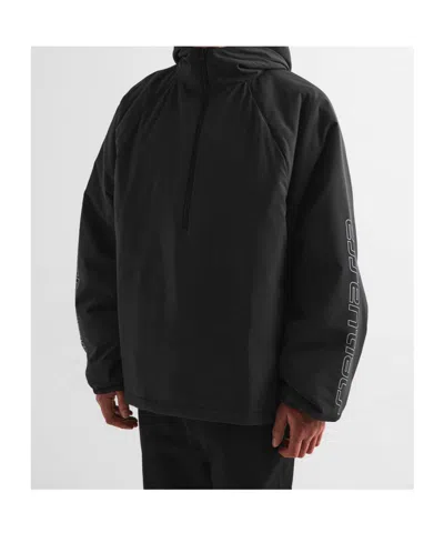 Essentials Half-zip Casual Jacket In Gray