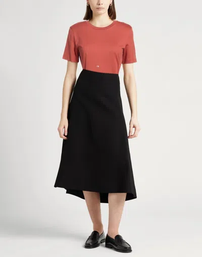 Max Mara Printed Short-sleeve T-shirt In Red