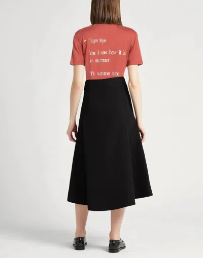 Max Mara Printed Short-sleeve T-shirt In Red
