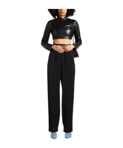 Isabel Marant Falcona Drawstring Pants In Black