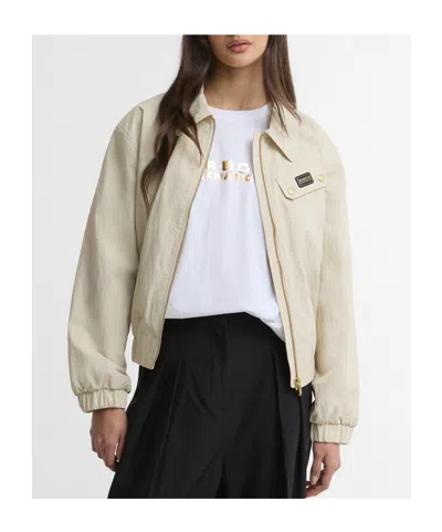 Barbour Rain Anorak Jacket In Neutral