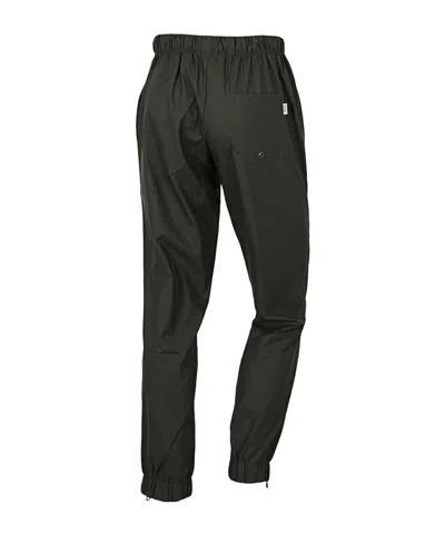 Rains Drawstring Casual Pants In Black