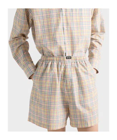 Prada Cotton Bermudas In Multi