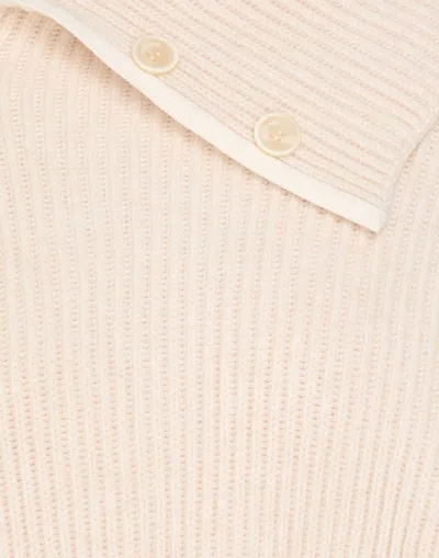 Jacquemus Solid Color Jumpers In Gray