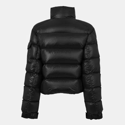 Moncler Stand Collar Down Jacket In Black