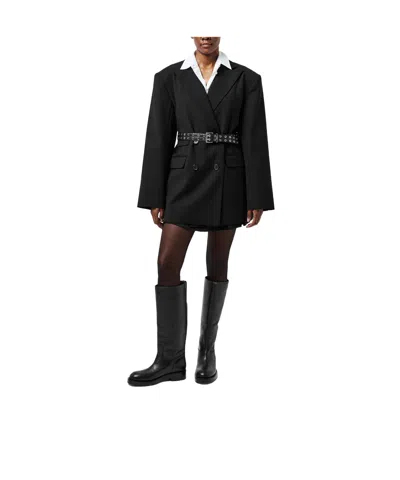 Paris Texas Solid Color Knee High Boots In Black