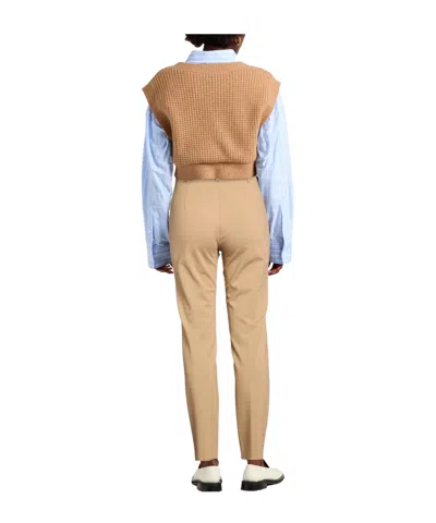 Max Mara Slim-fit Casual Pants In Multi