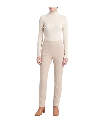 Max Mara Solid Color Leggings In Neutral