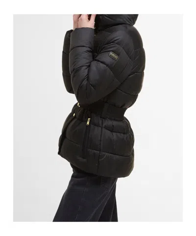 Barbour Hooded Cotton Jacket In Multi