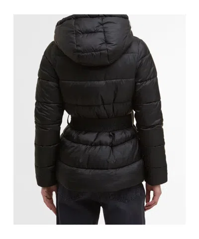 Barbour Hooded Cotton Jacket In Multi