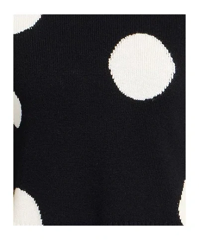 Maxco. Polka Dot Knit Sweater In Multi