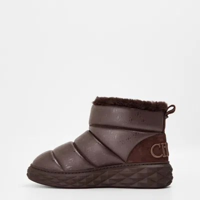 Jimmy Choo Solid Color Snow Boots In Multi