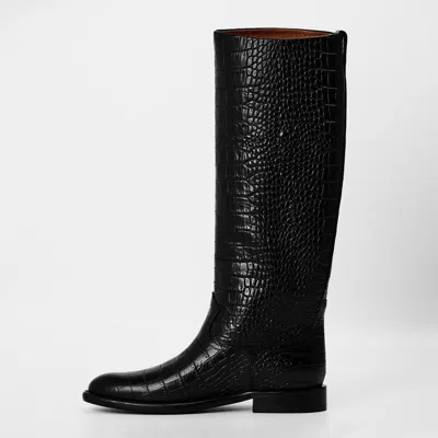 Paris Texas Solid Color Knee High Boots In Multi
