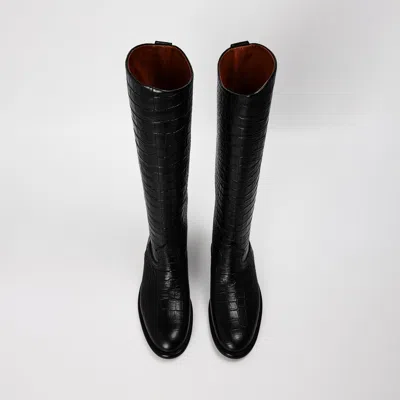 Paris Texas Solid Color Knee High Boots In Multi
