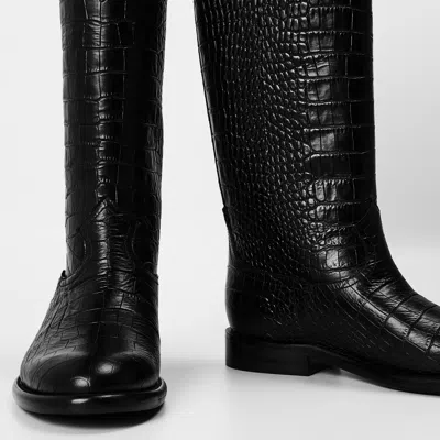 Paris Texas Solid Color Knee High Boots In Multi