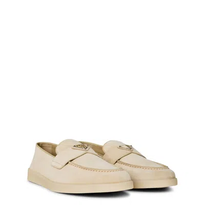 Prada Suede Loafers In Multi