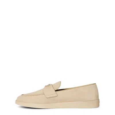 Prada Suede Loafers In Multi