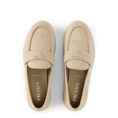 Prada Suede Loafers In Multi