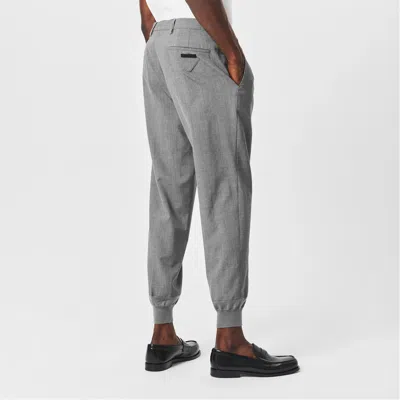 Prada Wool Joggers In Gray