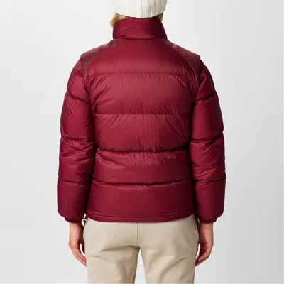 Moncler Short Down Jacket In Red