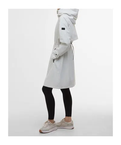 Barbour Long-sleeved Windbreaker In White