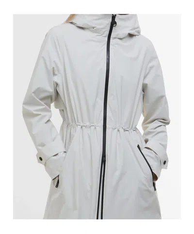 Barbour Long-sleeved Windbreaker In White