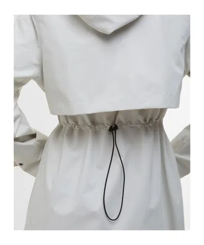 Barbour Long-sleeved Windbreaker In White