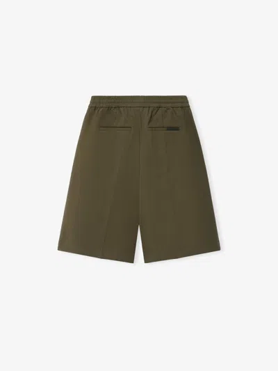 Essentials Drawstring Shorts In Purple
