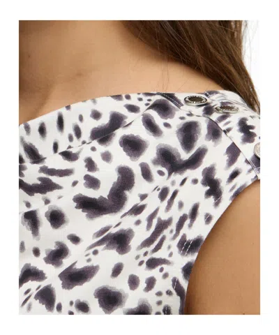 Barbour Printed Blouse In White