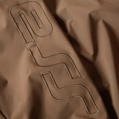 Essentials Casual Zip-up Jacket In Brown
