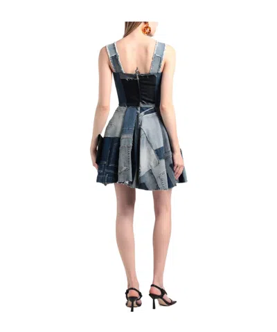 Dolce & Gabbana Short Dresses In Gray