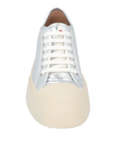 Marni Solid Color Sneakers In Multi